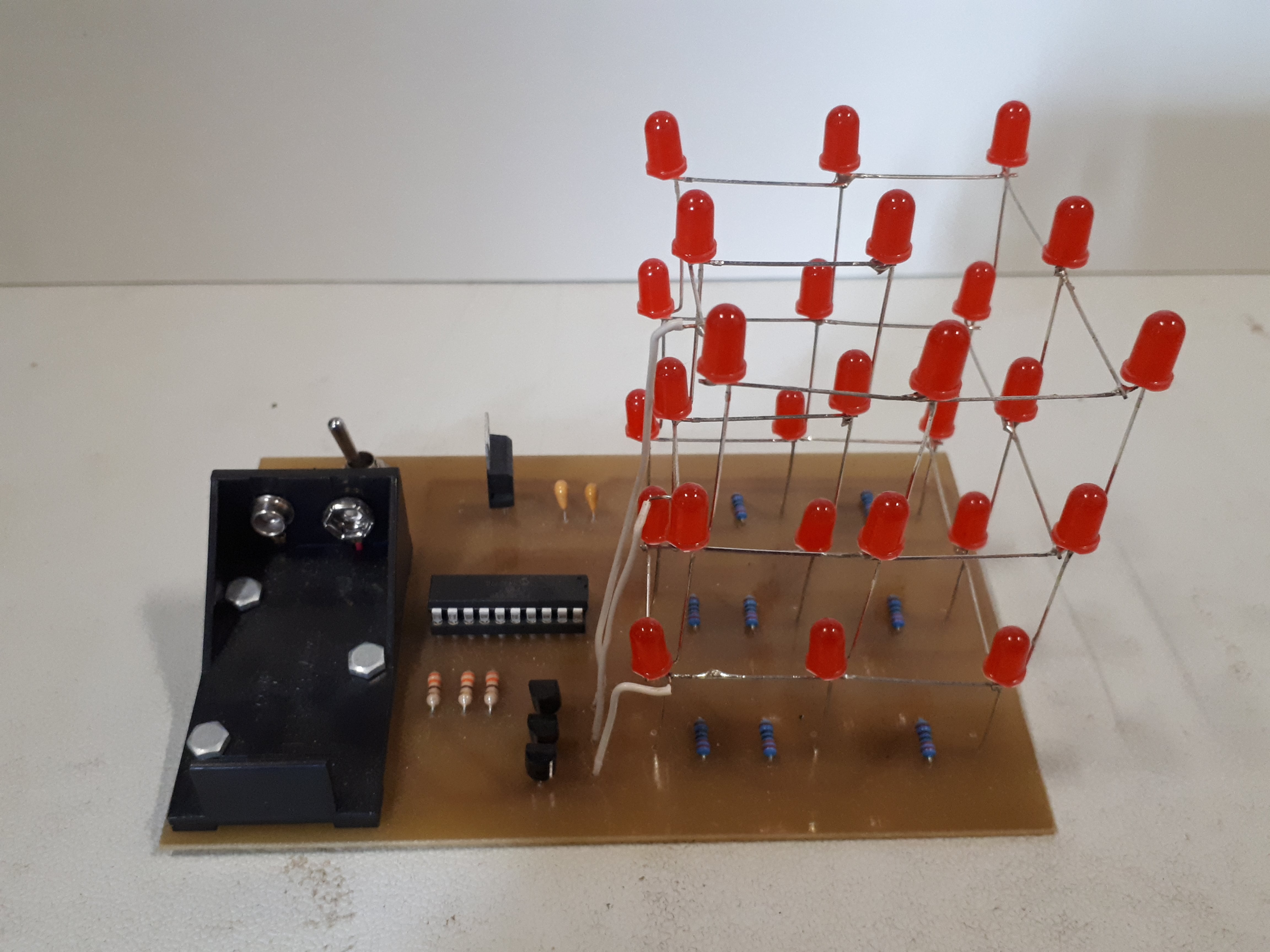 3D LED cube
