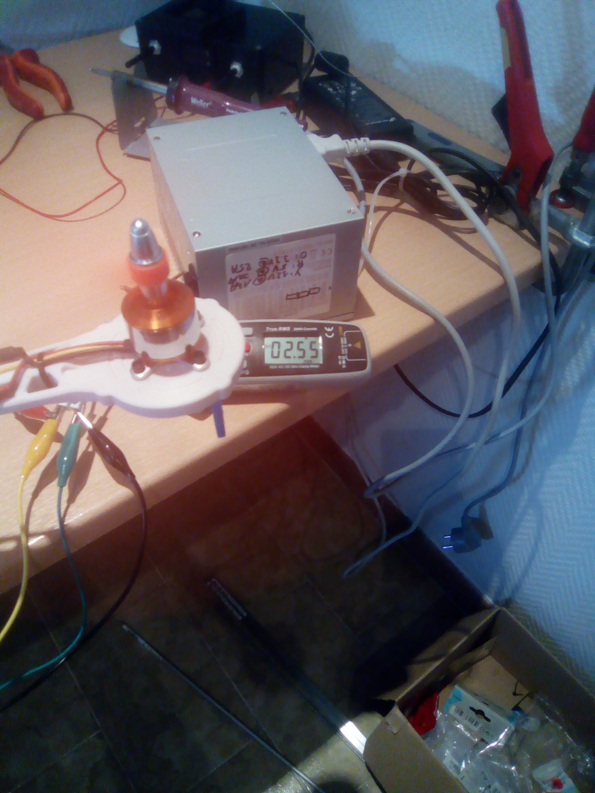 Testing using a PC power supply