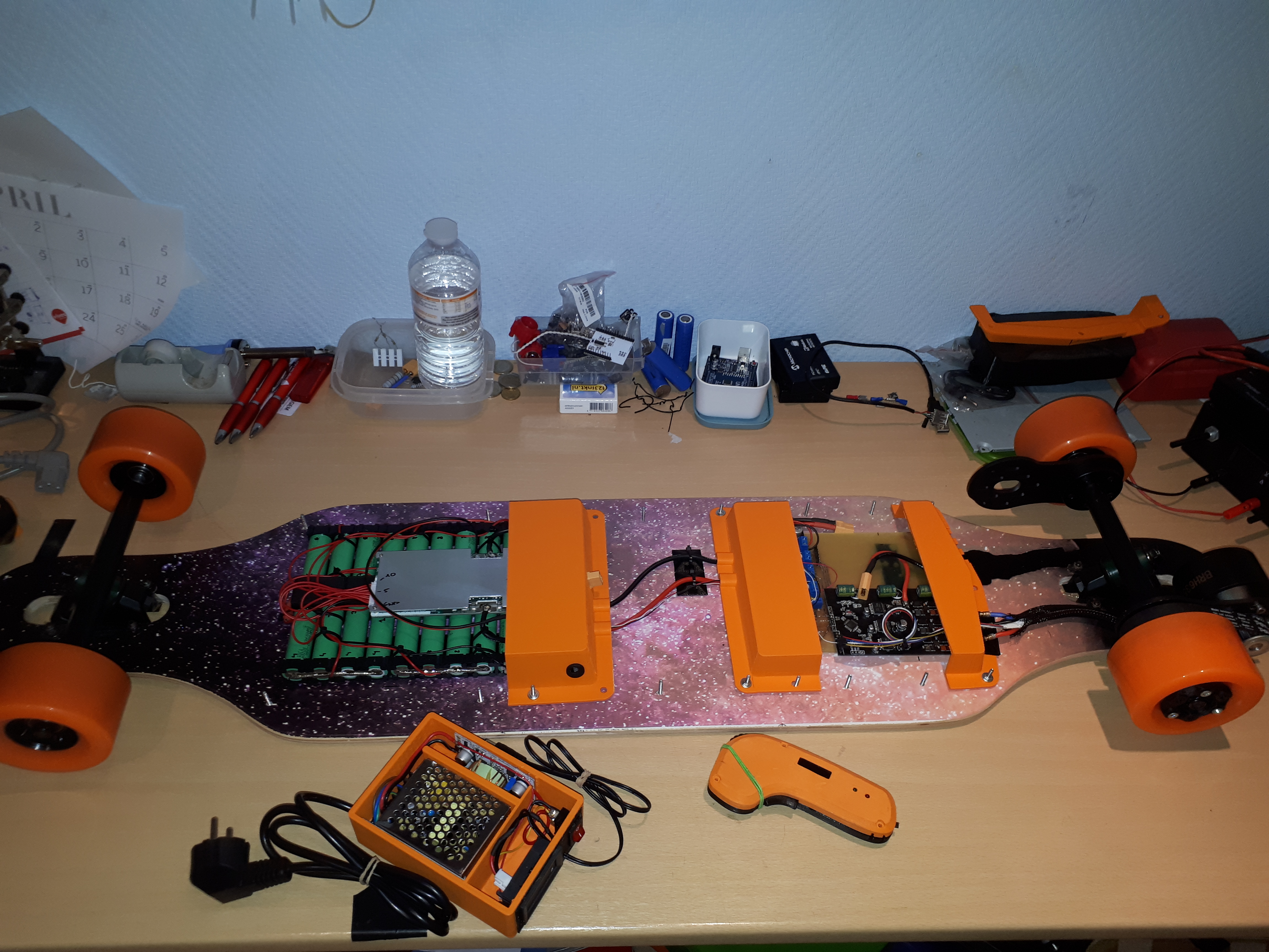 All components shown