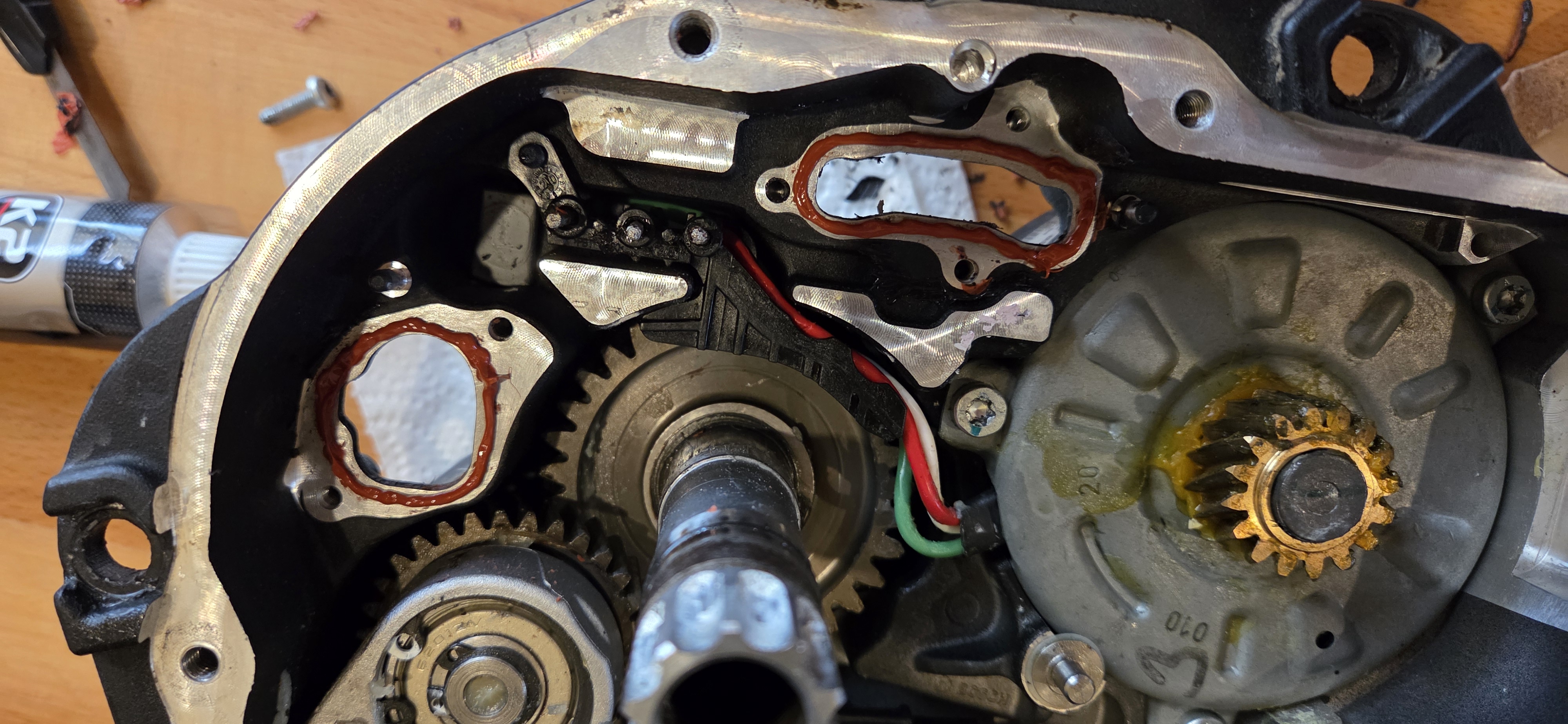 Gaskets to ensure water tightness