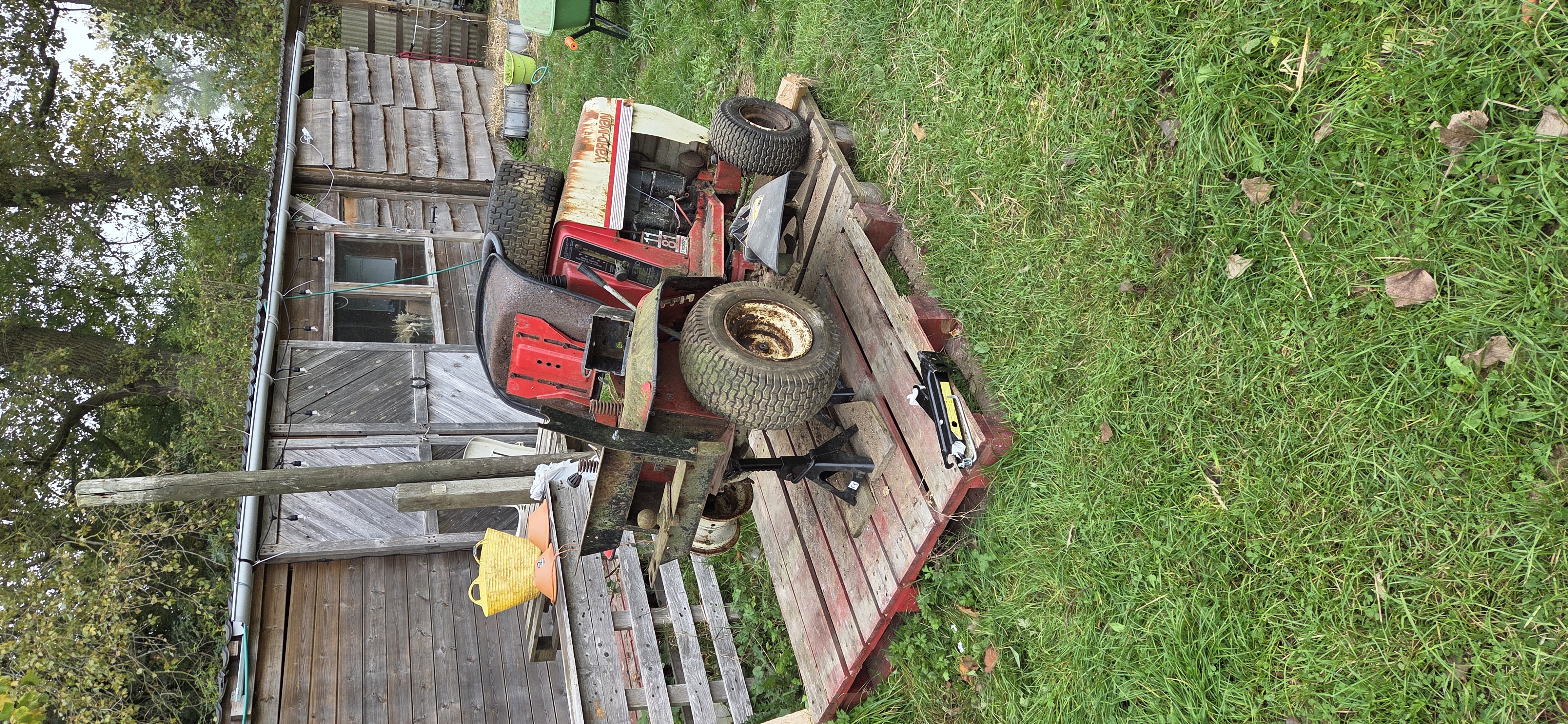 Replacing the tires by adding tubes