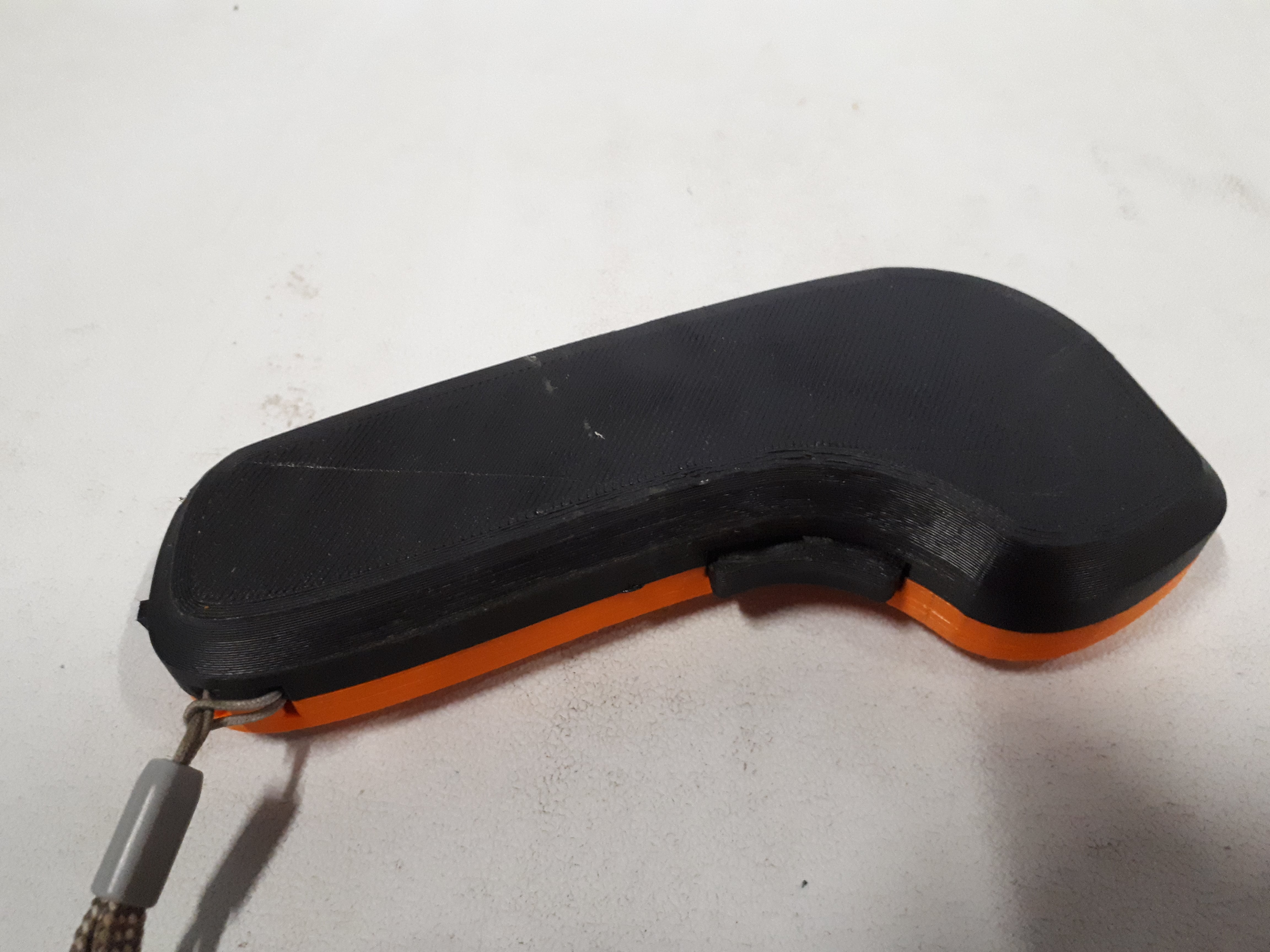Back of the remote